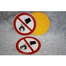 Alu Warnschild nicht mit Wasser löschen NEU 3005/...