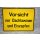 Alu Warnschild Vorsicht Hochspannung Lebensgefahr 400 x 290 mm NEU #W1018-K7