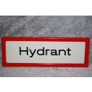 Alu Schild Hydrant 145 10,5 x 29,7 cm NEU #W1029-K7