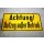 Alu Schild Aufzug außer Betrieb 666 NEU #W1032-K7