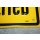 Alu Schild Aufzug außer Betrieb 666 NEU #W1032-K7
