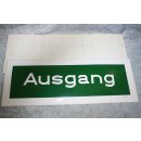 Klebeschild Aufkleber Rettungszeichen Schild Text:...