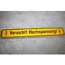 Aluminium Schild Vorsicht! Hochspannung! NEU #W1050-K8