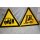 Aluminium Schild Achtung Staplerfahrer 3132 NEU #W1057-K7