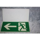 Kunststoffschild Schild Fluchtweg Notausgang Rettungsweg...