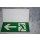 Kunststoffschild Schild Fluchtweg Notausgang Rettungsweg Rettungszeichen Pfeil nach links NEU DIN 67510 2900/0932 #W1068-01078-1