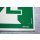 Kunststoffschild Schild Fluchtweg Notausgang Rettungsweg Rettungszeichen Pfeil nach links NEU DIN 67510 2900/0932 #W1068-01078-1