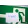 Kunststoffschild Schild Fluchtweg Notausgang Rettungsweg Rettungszeichen Pfeil nach links NEU DIN 67510 2900/0932 #W1068-01078-1