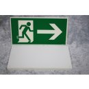 Kunststoffschild Schild Fluchtweg Notausgang Rettungsweg...