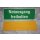 Aluminium Schild Notausgang freihalten NEU #W1072-K9
