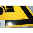 Klebeschild Aufkleber Stapler Fahrer 30cm x 30cm x 30cm 3133 NEU #W1074-0154-1