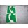Aluminium Schild Fahnenschild Erste Hilfe Verbandkasten Telefon 150 x 150 mm NEU #W1083-K9