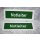 Aluminium Schild Notleiter105 x 300 mm NEU #W1084-K9