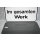 Aluminium Schild Im Gesamten Werk 300 x 600 mm NEU #W1088-K9