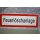 Aluminium Schild Feuerlöschanlage 105 x 297 mm NEU #W1090-K9