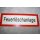 Aluminium Schild Feuerlöschanlage 105 x 297 mm NEU #W1090-K9