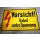 Aluminium Schild Vorsicht Kabel unter Spannung NEU #W1094-K9