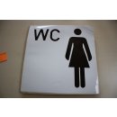 Klebeschild Symbol-WC-Schilder "Damen WC" 300 x...