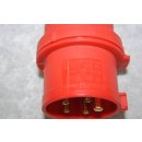CEE-Stecker 5-polig 16A, rot NEU #W1152-1012-5