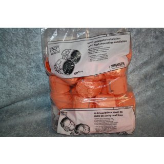 Kaiser Unterputz-Installation Hohlwanddose HWD 90 25 Stück Packung NEU #W1208-01000
