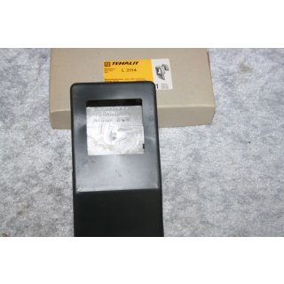 Tehalit Sockelleistentank Geräteträger leer RAL 7021 L2114 SL 20071 NEU #W1253-1015-1