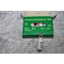 Sicherungseinsätze DO D01 - 6A 10 Stück NEU #W1261