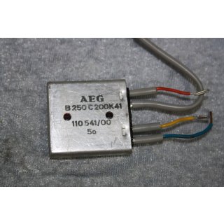 AEG B 250 C 200K 41 110541/00 Neuwertig #W1323-1016-3