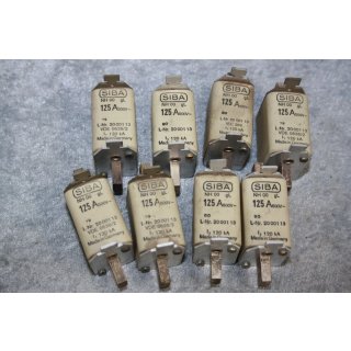 Siba Sicherung NH 00 125A L-Nr. 200113 Neuwertig #W1362-1018-2