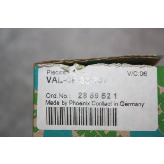 Phoenix Contact Überspannungsleiter VAL-CP-3S-350 125A 240V Gr.48mm Hutschiene 35mm NEU 4017918977610 #W1450-1019-01