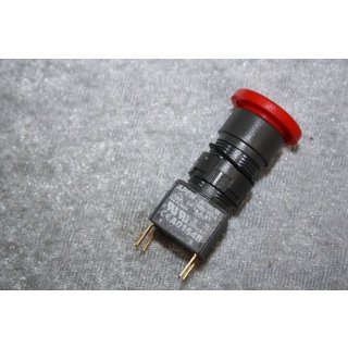Not-Aus-Schalter Drehentriegelung 24mm roter Betätiger UL 1054 NEU #W1415-1018-1