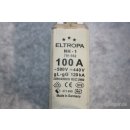 Eltropa Sicherung Keramik NH1 100A 500V 791 552 Neuwertig #W1442-1019-2