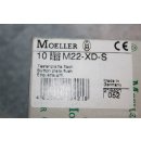 Moeller Tastenplatte flach schwarz M22-XD-S NEU #W1554-1020-3