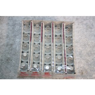 DIL Sicherunseinsätze 10A 500V gL/gG 5 Stück NEU #W1565-1020-3