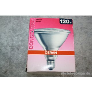 Osram Par38 Spot 120 W E27 NEU #W1589-1003