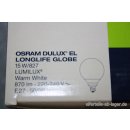 Osram Dulux Longlife Globe 15W/827 Lumilux Warm White 870 lm E27 NEU #W1575-1023