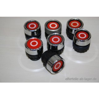 Moeller Taste Tasten rot Nottaster Leuchtdrucktaste Alarmtase XLS Neuwertig #W1597-1024-1