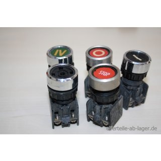 Moeller 5 verschiedene Taster gebraucht #W1618-8-01003
