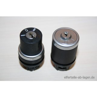 Moeller Key-Lock-Wahlschalter RS ohne Schlüssel KMS1 Neuwertig #W1626-1024-1