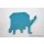 Phoenix Contact Auflageblock Typ UAB für N-Sammelschiene blau guter Zustand 205000256714 #W1684-1024-3