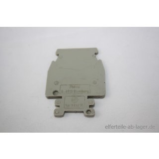 Phoenix Contact Abschlussdeckel Typ D-K4/10 grau guter Zustand #W1695-1024-3