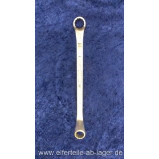 Hazet Doppel-Ringschlüssel 630-19/17 Schlüsselweite 19  x 17 mm einzeln gebraucht #WZ5-558