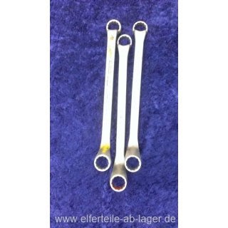 Hazet Doppel-Ringschlüssel 630-24/22 Schlüsselweite 24 x 22 mm einzeln gebraucht #WZ7-558