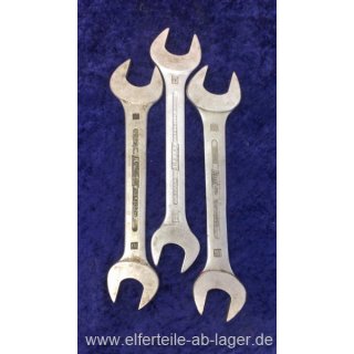 Hazet Doppelmaulschlüssel 450-32/27 Schlüsselweite 32 x 27 mm einzeln gebraucht #WZ23-558