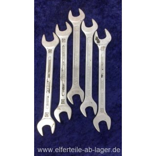 Hazet Doppelmaulschlüssel 450-17/16 Schlüsselweite 17 x 16 mm einzeln gebraucht #WZ24-558