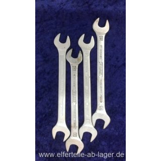 Hazet Doppelmaulschlüssel 450-17/13 Schlüsselweite 17 x 13 mm einzeln gebraucht #WZ26-558