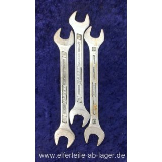 Hazet Doppelmaulschlüssel 450-19/17 Schlüsselweite 19 x 17 mm einzeln gebraucht #WZ27-558