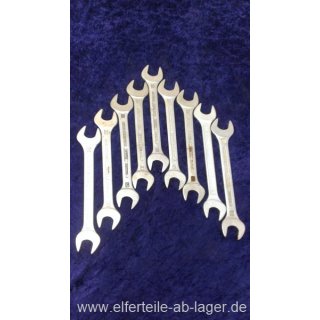 Hazet Doppelmaulschlüssel 450-22/20 Schlüsselweite 22 x 20 mm einzeln gebraucht #WZ29-558