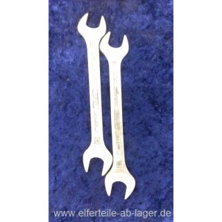 Hazet Doppelmaulschlüssel 450-19/18 Schlüsselweite 19 x 18 mm einzeln gebraucht #WZ32-558