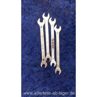 Hazet Doppelmaulschlüssel 450-9/8 Schlüsselweite 9 x 8 mm einzeln gebraucht #WZ37-558